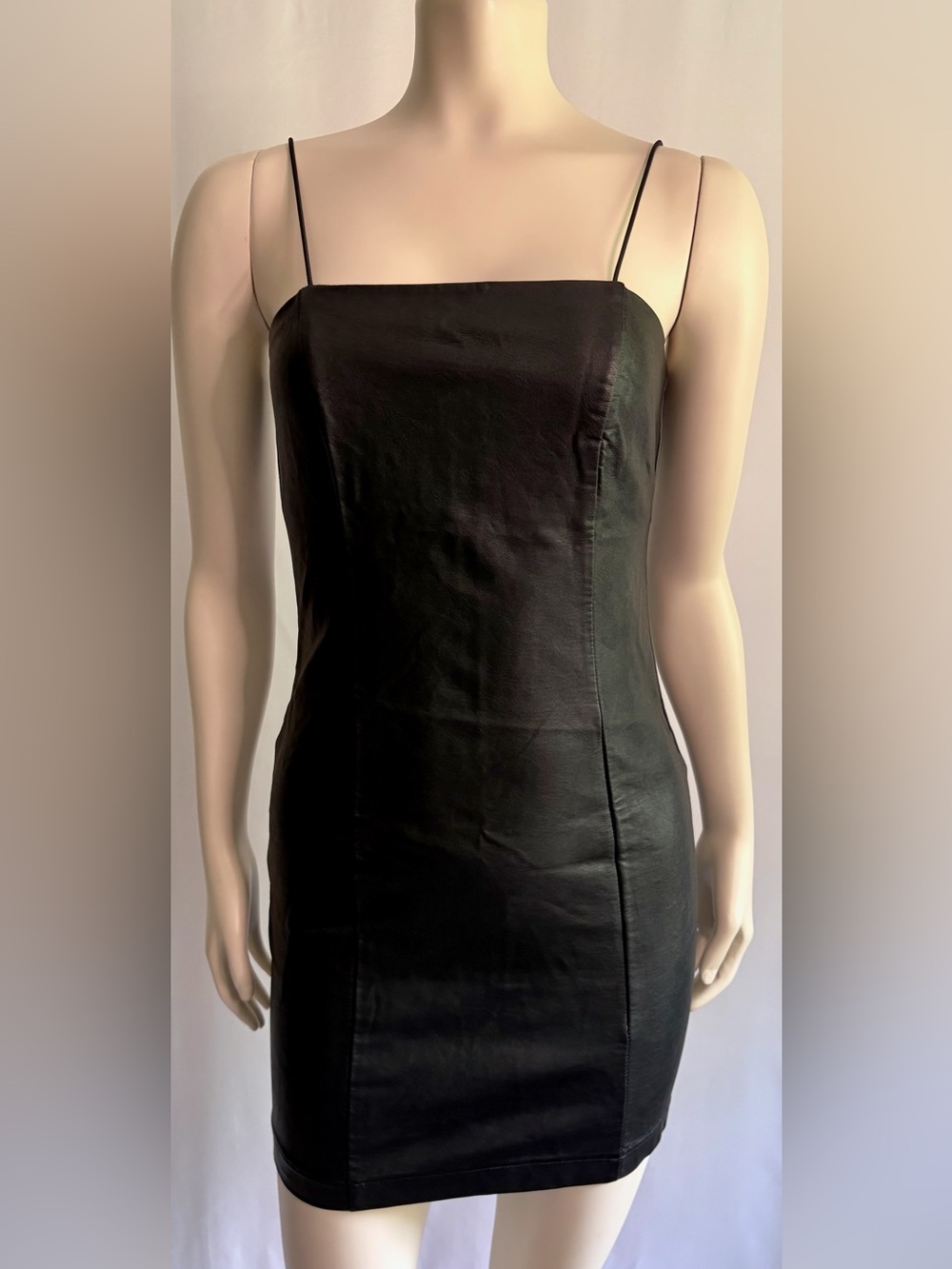 wild fable Black Spaghetti Strap Mini Dress
